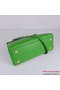 Hermes Kelly 32cm Shoulder Bags Green Clemence Leather Gold  Replica