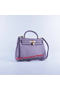 Hermes Kelly 32cm Shoulder Bags Lavender Grainy Leather Gold  Replica