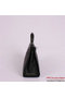 Hermes Kelly 32cm Handle Bag Black Togo Leather Silver Replica