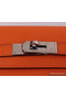 Hermes Kelly 32cm Handle Bag Orange Togo Leather Silver Replica