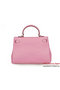 Hermes Kelly 32CM Handle Bag Pink Clemence Leather Silver Replica