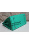 Hermes Kelly 35cm Handle Bag Green Ostrich Leather Silver Replica