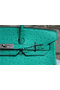 Hermes Kelly 35cm Handle Bag Green Ostrich Leather Silver Replica