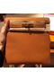 Hermes Kelly Ado Backpack H2398 Orange  Replica