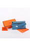 Hermes Kelly Bi-Fold Wallet A708 Blue  Replica
