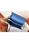 Hermes Kelly Classic Long Wallet In Blue Jean Epsom Leather  Replica