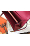 Hermes Kelly Classic Long Wallet In Ruby Epsom Leather  Replica