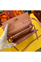 Hermes Kelly Classique To Go Wallet In Pink Epsom Calfskin  Replica