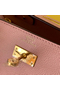Hermes Kelly Classique To Go Wallet In Pink Epsom Calfskin  Replica