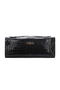 Hermes Kelly Clutch Bag Croco Leather K1002 Black  Replica