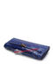 Hermes Kelly Clutch Bag Croco Leather K1002 Blue  Replica
