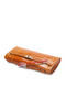 Hermes Kelly Clutch Bag Croco Leather K1002 Brown  Replica