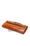 Hermes Kelly Clutch Bag Croco Leather K1002 Brown  Replica