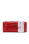 Hermes Kelly Clutch Bag Croco Leather K1002 Red  Replica