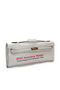 Hermes Kelly Clutch Bag Croco Leather K1002 White  Replica
