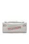 Hermes Kelly Clutch Bag Croco Leather K1002 White  Replica