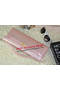 Hermes Kelly Clutch Bag Croco Leather K31 Light Pink  Replica