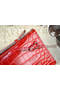 Hermes Kelly Clutch Bag Croco Leather K31 Red  Replica