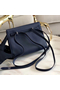 Hermes Kelly Danse Handmade Bag In Blue Swift Leather  Replica