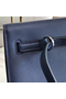Hermes Kelly Danse Handmade Bag In Blue Swift Leather  Replica
