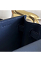 Hermes Kelly Danse Handmade Bag In Blue Swift Leather  Replica