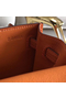 Hermes Kelly Danse Handmade Bag In Orange Swift Leather  Replica