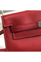 Hermes Kelly Danse Handmade Bag In Red Swift Leather  Replica