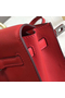 Hermes Kelly Danse Handmade Bag In Red Swift Leather  Replica