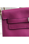 Hermes Kelly Danse Handmade Bag In Rose Purple Swift Leather  Replica