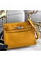 Hermes Kelly Danse Handmade Bag In Yellow Swift Leather  Replica