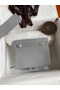 Hermes Kelly Danse II Bag In Blue Glacier Evercolor Calfskin  Replica