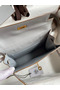 Hermes Kelly Danse II Bag In Blue Glacier Evercolor Calfskin  Replica