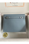 Hermes Kelly Danse II Bag In Blue Lin Evercolor Calfskin  Replica