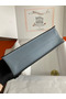 Hermes Kelly Danse II Bag In Blue Lin Evercolor Calfskin  Replica