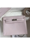 Hermes Kelly Danse II Bag In Mauve Pale Evercolor Calfskin  Replica