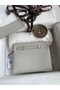 Hermes Kelly Danse II Bag In Pearl Grey Evercolor Calfskin  Replica