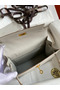 Hermes Kelly Danse II Bag In Pearl Grey Evercolor Calfskin  Replica