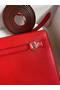Hermes Kelly Danse II Bag In Red Evercolor Calfskin  Replica