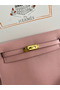 Hermes Kelly Danse II Bag In Rose Sakura Evercolor Calfskin  Replica