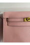 Hermes Kelly Danse II Bag In Rose Sakura Evercolor Calfskin  Replica