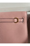 Hermes Kelly Danse II Bag In Rose Sakura Evercolor Calfskin  Replica