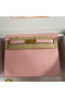 Hermes Kelly Danse II Bag In Rose Sakura Evercolor Calfskin  Replica