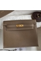 Hermes Kelly Danse II Bag In Taupe Evercolor Calfskin  Replica