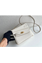 Hermes Kelly En Desordre 20 Handmade Bag In Craie Epsom Calfskin  Replica
