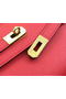 Hermes Kelly Epsom Leather Wallet H4086 Red  Replica