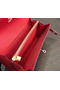 Hermes Kelly Epsom Leather Wallet H4086 Red  Replica