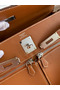 Hermes Kelly Lakis 32 Handmade Bag In Gold Swift Calfskin  Replica