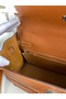 Hermes Kelly Lakis 32 Handmade Bag In Gold Swift Calfskin  Replica