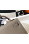 Hermes Kelly Mini II Bag In Gris Asphalt Epsom Leather GHW  Replica