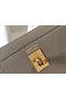 Hermes Kelly Mini II Bag In Gris Asphalt Epsom Leather GHW  Replica